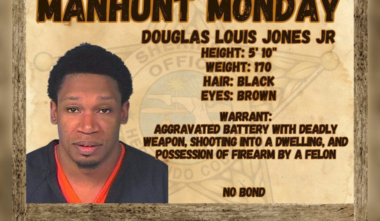 Hernando County Sheriff's Office Launches Manhunt for Suspect Douglas Jones Jr. on Multiple Serious Charges