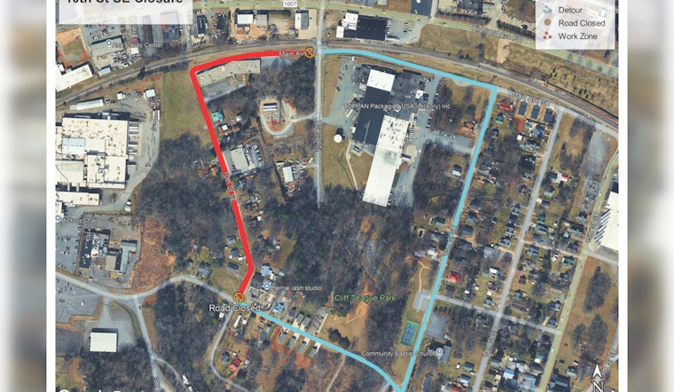 Hickory Announces Closure of 10th Street SE for Sewer Main Replacement Starting January 9