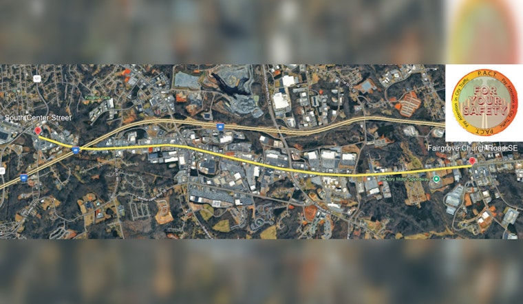 Hickory Police Launch "P.A.C.T." Traffic Safety Campaign on Hwy 70 SE