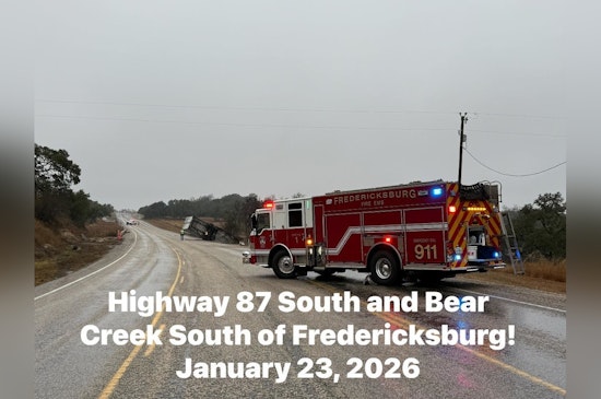 Hill Country Big Rig Flip Turns U.S. 87 Into A Parking Lot