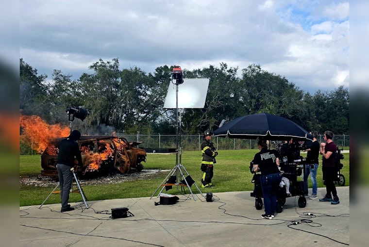Hillsborough County Fire Rescue Becomes National Training Video Site, Honored By Vector Solutions for Expertise