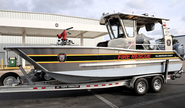 Hillsborough County Fire Rescue Boosts Tampa Bay Safety with New Fire Boat 39