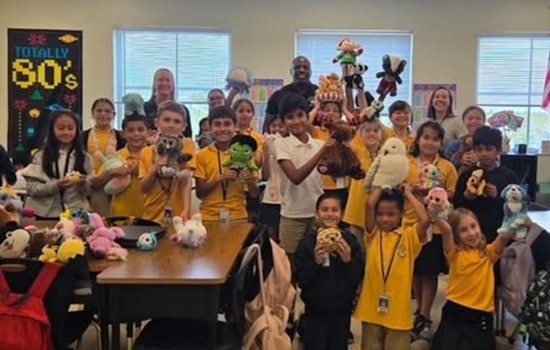Hillsborough County Sheriff's Office Partners with Sunlake Academy Students for Stuffed Animal Drive in Community Outreach Effort