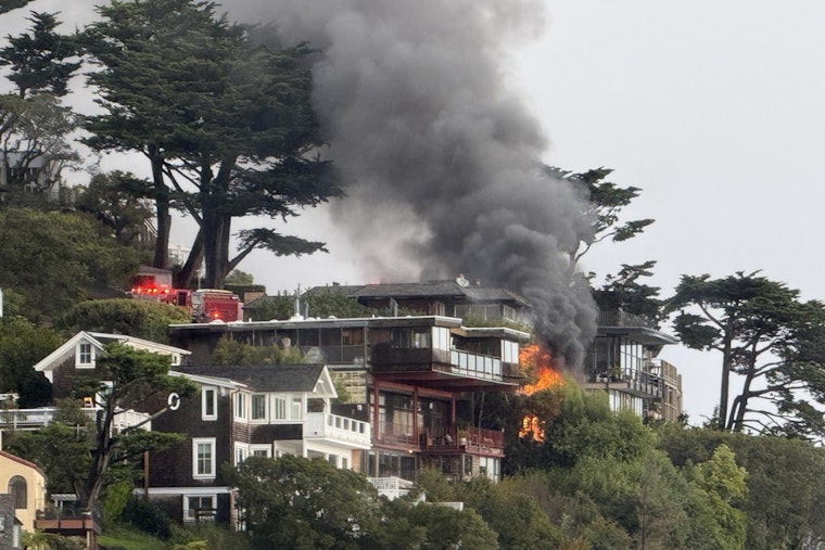 UPDATE: Hillside Inferno Rocks Sausalito’s Josephine Street Apartments
