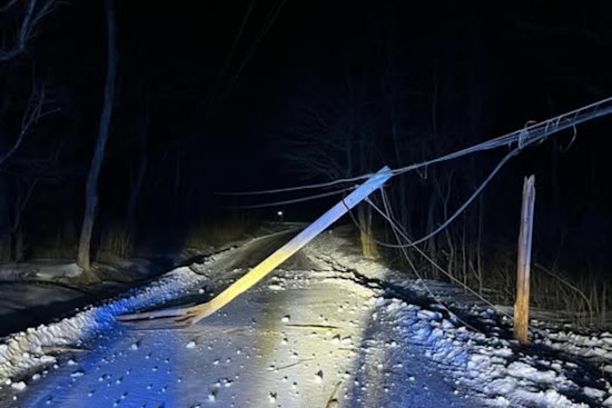 Hit-and-Run Driver Causes Extended Road Closure and Power Outage in Akins Corner