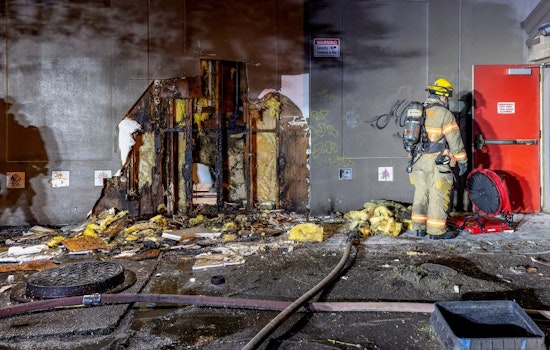 Homeless Encampment's Warming Fire Sparks Blaze at Red Robin in Portland's Lloyd District