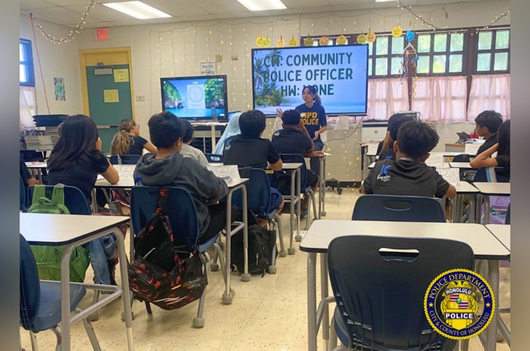 Honolulu Police Officers Partner with Kapolei Students in Anti-Bullying Mentoring Initiative "Mālama Ko Aloha"