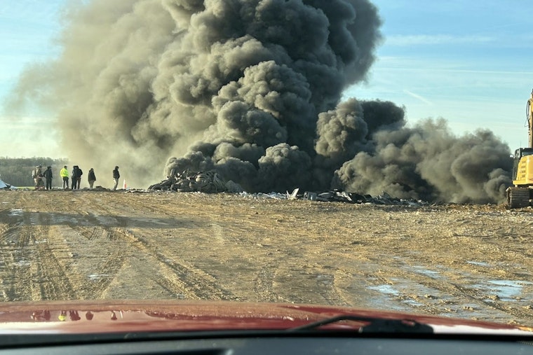 Hopkinsville Fire Crews Battle Landfill Blaze; No Immediate Danger to Residents
