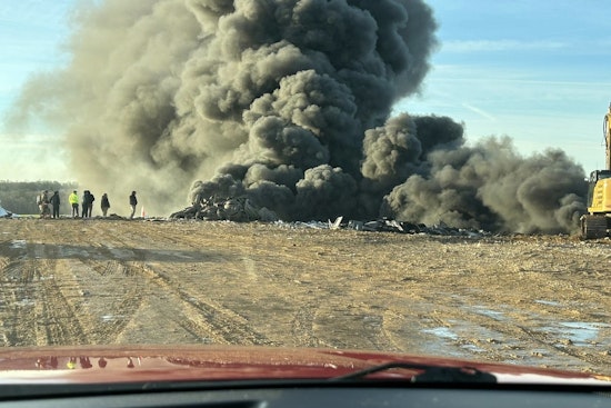 Hopkinsville Fire Crews Battle Landfill Blaze; No Immediate Danger to Residents