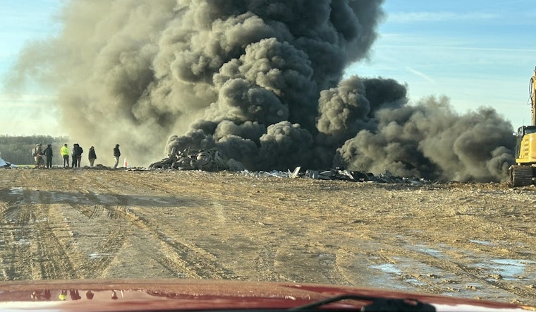 Hopkinsville Fire Crews Battle Landfill Blaze; No Immediate Danger to Residents