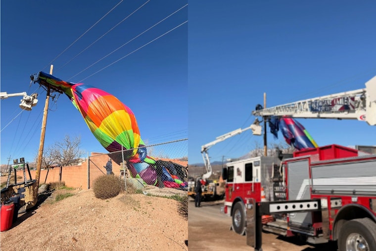 Hot Air Balloon Rescue in La Verkin: Two Safe After Collision with Power Lines