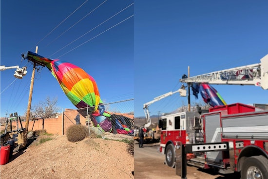 Hot Air Balloon Rescue in La Verkin: Two Safe After Collision with Power Lines