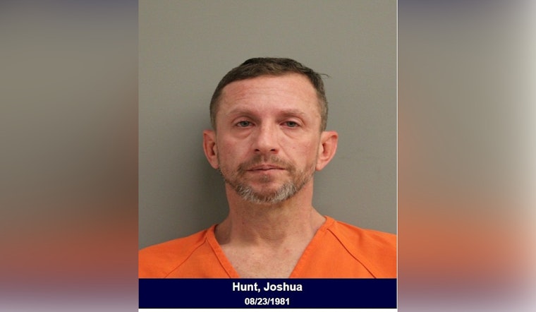 Houston Area Resident Joshua Hunt Arrested for Cocaine Possession and DWI on Middle Creek Drive