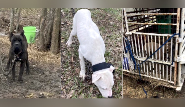 Houston Authorities Rescue Three Dogs Amid Winter Freeze, Fourth Canine Found Deceased