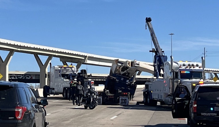 Houston Avenue Bridge Hit by Oversized Truck, Causing Delays on I-10 Eastbound
