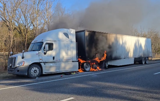 I-75 South in Loudon County Reopens After Semi-Truck Fire Near Sugarlimb Road