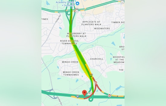 Icy Conditions Prompt Closure of I-540 in Knightdale, Police Urge Caution for Commuters