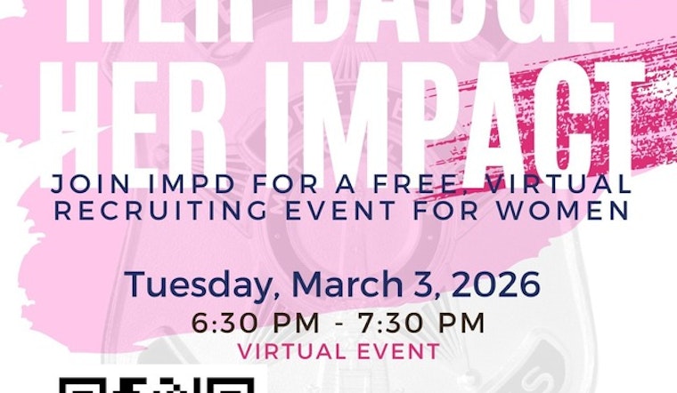 IMPD Hosts 'Her Badge, Her Impact' Women's Recruiting Event in Indianapolis on March 3