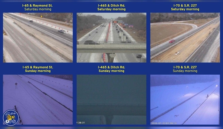 Indiana Department of Transportation Urges Residents to Avoid Travel Amid Severe Winter Storm Conditions