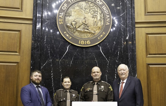 Indiana House Honors Fallen Newton County Sheriff Cpl. Schreiber, Proposes Renaming U.S. Route 41 Bridge in His Memory