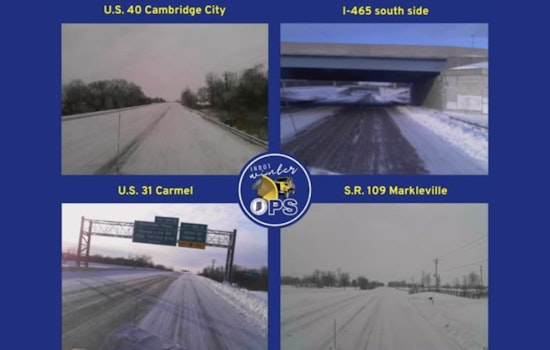 INDOT East Central Battles to Clear Roads Amid Post-Snowfall Winds and Urges Caution Near Ramps and Merges