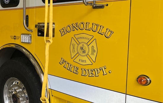 Injured Hiker Rescued by Honolulu Fire Department from Kamaileunu Ridge Trail in Waianae