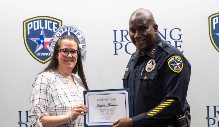 Irving Police Department Celebrates Leadership Advancements Among Ranks