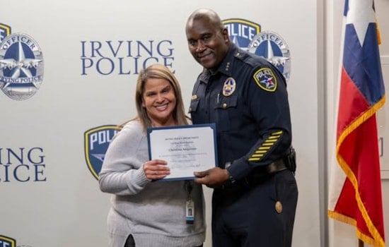 Irving Police Department Honors 27 Employees for Service and Valor