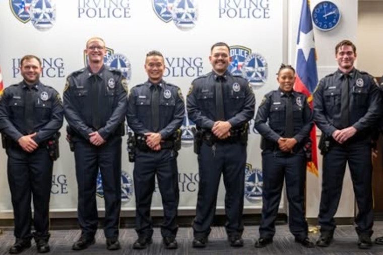 Irving Police Department Welcomes Seven New Officers Amid National Policing Reforms