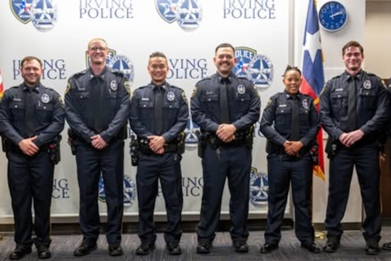 Irving Police Department Welcomes Seven New Officers Amid National Policing Reforms