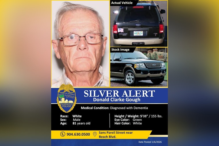 Jacksonville Community Relieved as Missing 81-Year-Old Donald Gough Found Safe