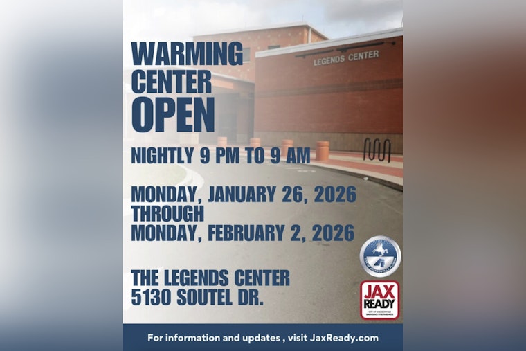 Jacksonville Mobilizes Warming Centers and Transportation Services in Response to Frigid Forecast