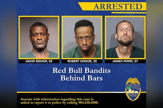 Jacksonville "Red Bull Bandits" Nabbed by Police with Help from Community Tips