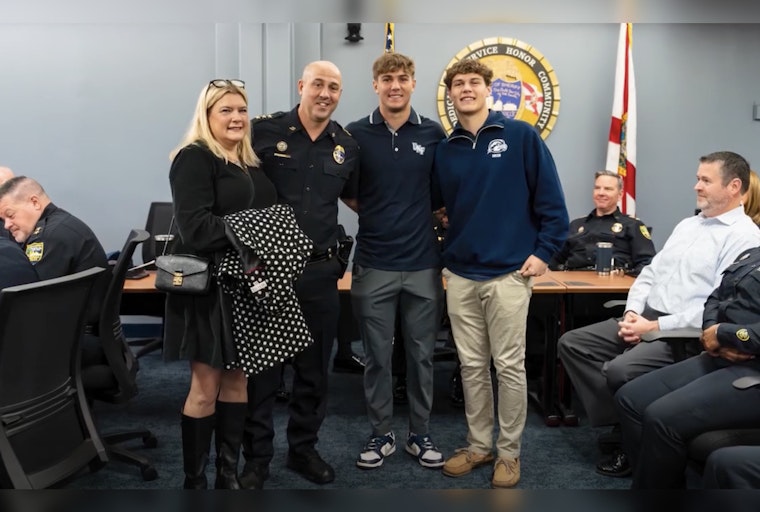Jacksonville Sheriff's Director Mark Romano Celebrates Induction into UNF Hall of Fame Amid Family and Community Support