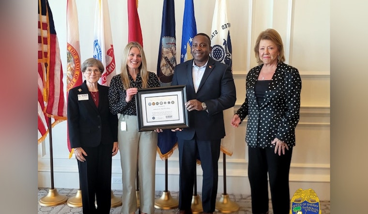 Jacksonville Sheriff's Office Honored for Outstanding Support of Military Personnel