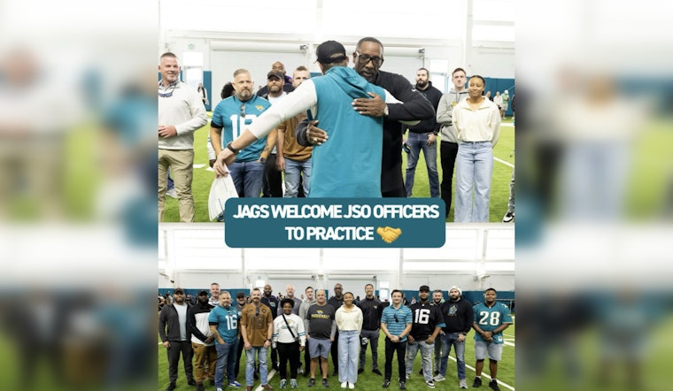 Jacksonville Sheriff's Office Recognized by Jaguars Amidst Playoff Excitement