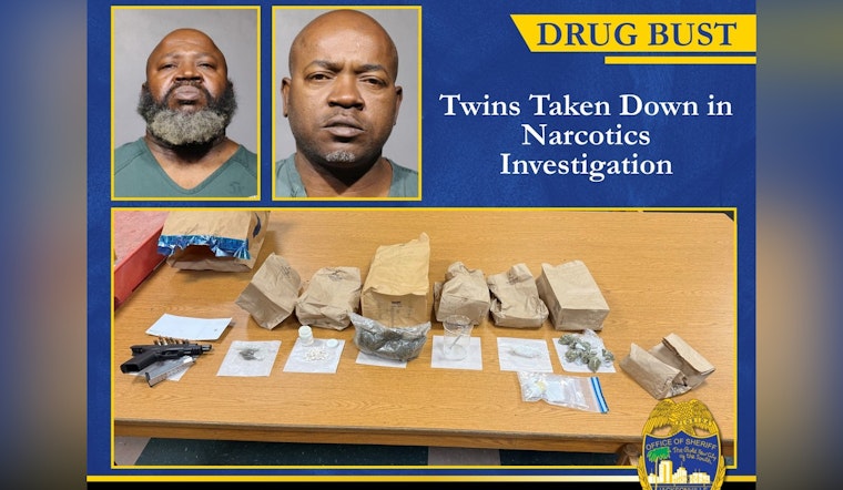 Jacksonville Twin Brothers Charged with Drug Trafficking After Coordinated Bust Near Edwards Park