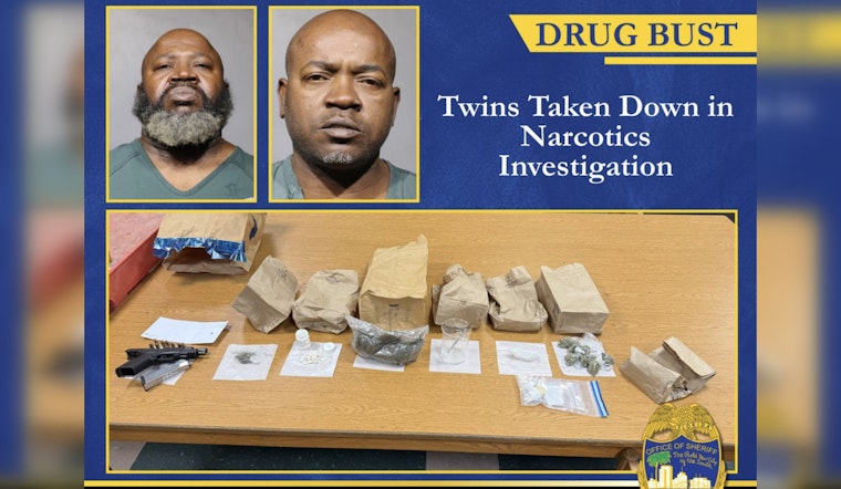 Jacksonville Twin Brothers Charged with Felony in Drug Bust Near Local Park