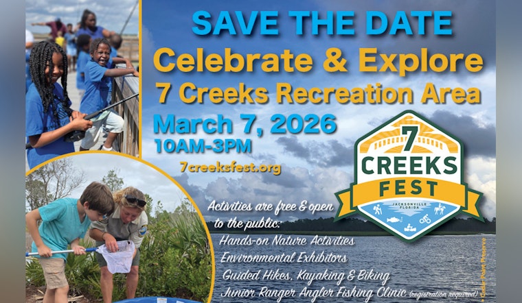 Jacksonville's 7 Creeks Fest Returns for Outdoor Adventure and Eco-Education Fun