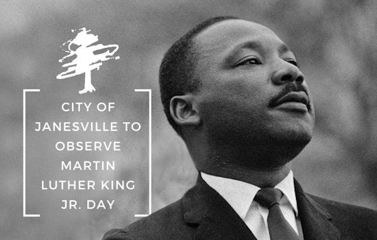 Janesville Commemorates MLK Day with Municipal Closures, Transit and Services Maintain Regular Schedule