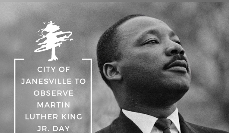 Janesville Commemorates MLK Day with Municipal Closures, Transit and Services Maintain Regular Schedule