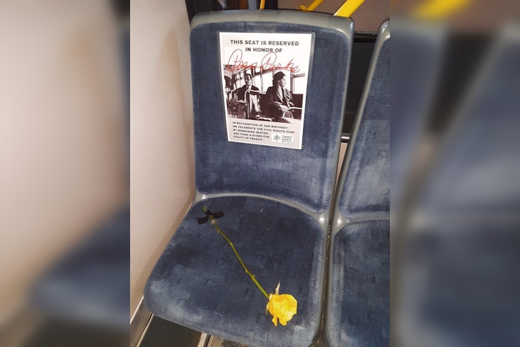 Janesville Transit to Honor Rosa Parks with Reserved Bus Seat on Transit Equity Day
