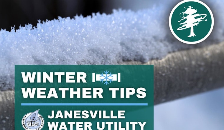 Janesville Water Utility Offers Tips to Prevent Frozen Pipes as Winter Sets In