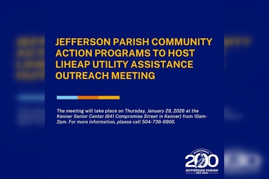 JeffCAP to Host LiHEAP Energy Assistance Outreach in Kenner for Jefferson Parish Residents