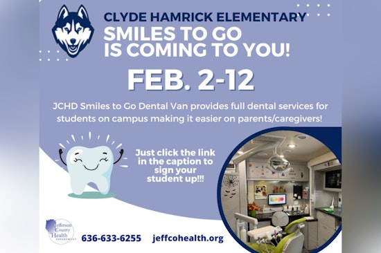 Jefferson County Health Department Launches 'Smiles To Go' Dental Program at Clyde Hamrick Elementary