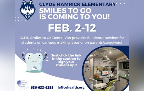 Jefferson County Health Department Launches 'Smiles To Go' Dental Program at Clyde Hamrick Elementary