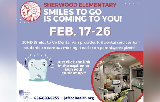 Jefferson County Health Dept's 'Smiles To Go' Brings Dental Services to Sherwood Elementary