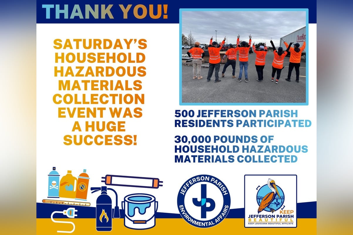 Jefferson Parish Celebrates Environmental Win with Successful