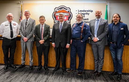 Joe Wankelman Sworn in as Newest Commissioner of South County Fire