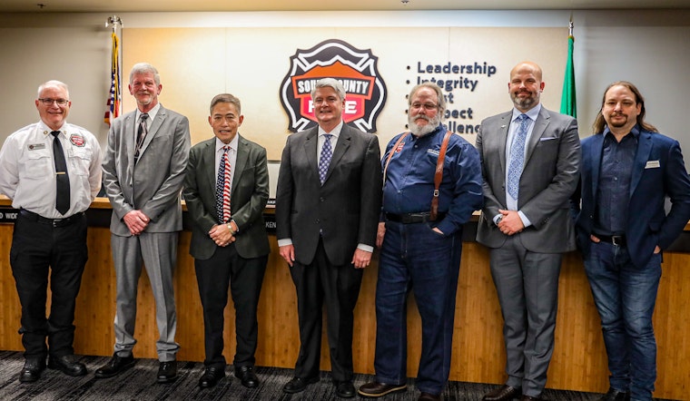 Joe Wankelman Sworn in as Newest Commissioner of South County Fire